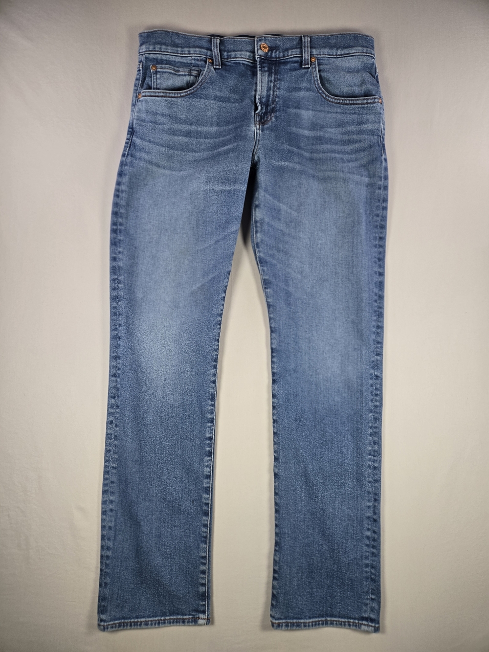 7 For All Mankind Straight Leg Jeans Medium Wash 34x32